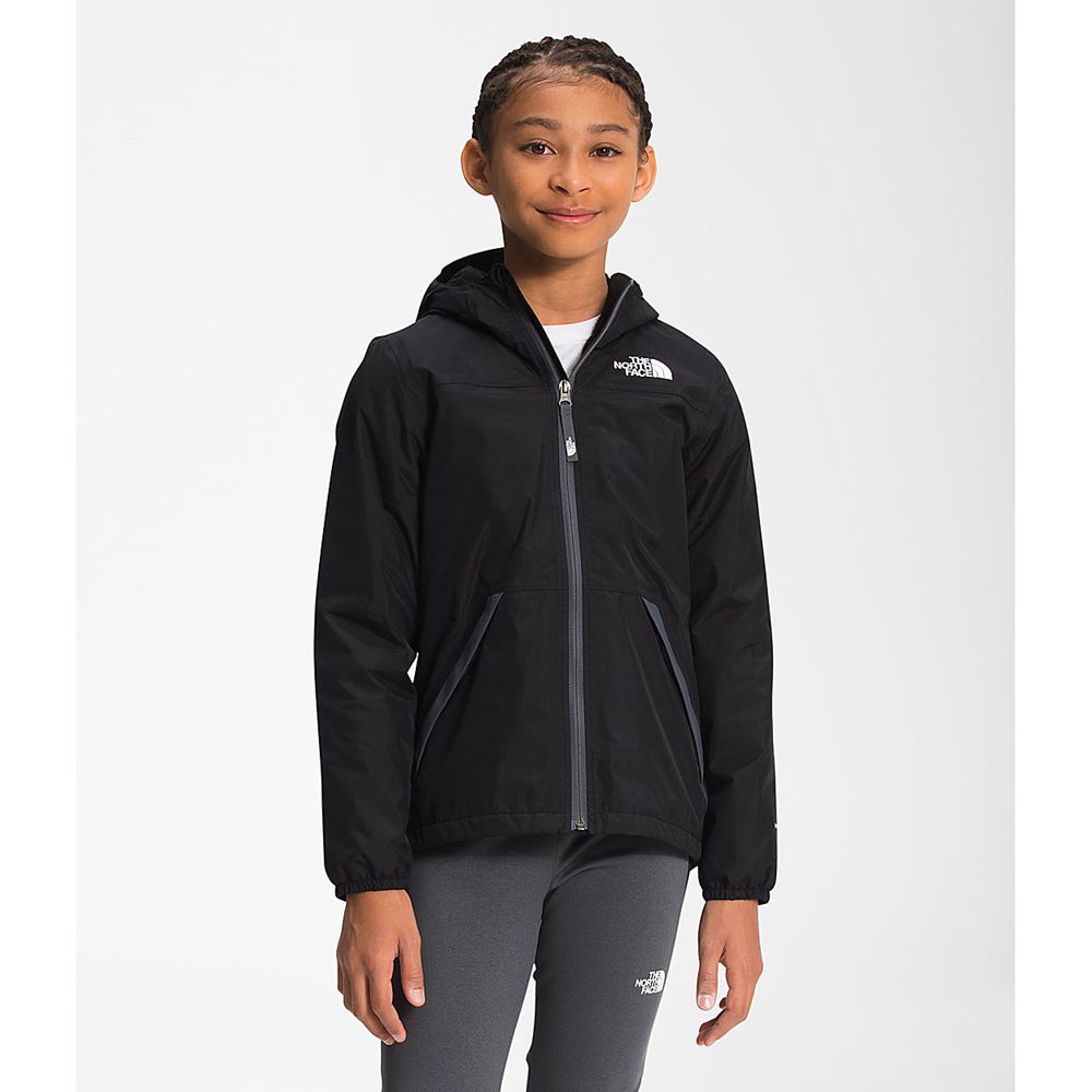 The North Face Waterproof Jackets Girls Australia - The North Face Warm Storm Black Dryvent (LUT-073